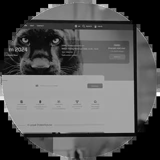 Beeldscherm met het persoonlijke dashboard waarin het juridische dossier van de cliënt overzichtelijk is ingedeeld