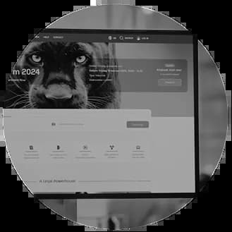 Beeldscherm met afteltimer die aangeeft wanneer de juridische afspraak begint bij The Law Firm