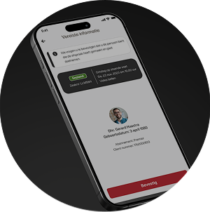Klaar voor uw afspraak – eenvoudig inchecken