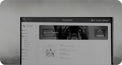 Beveiligd online dashboard van The Law Firm waar cliënten direct communiceren met hun advocaat of jurist.